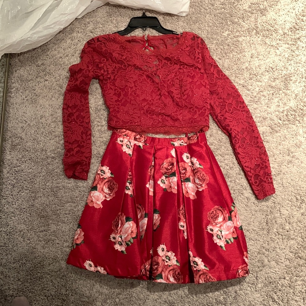 Homecoming dress, 2 piece